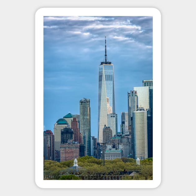 One World Trade Center - NYC Sticker by Debra Martz